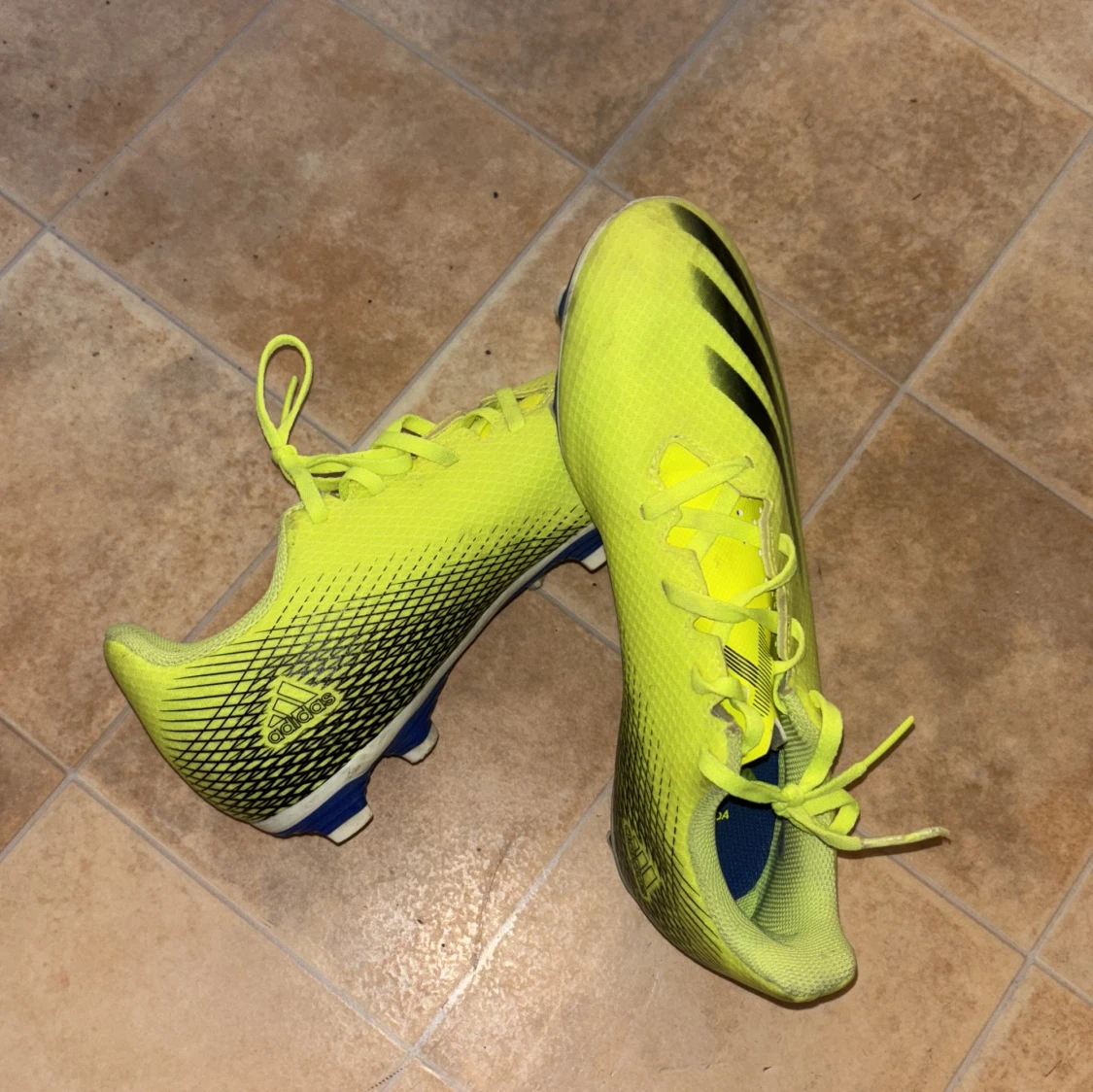 Adidas X Ghosted.4 gula fotbollsskor - 4