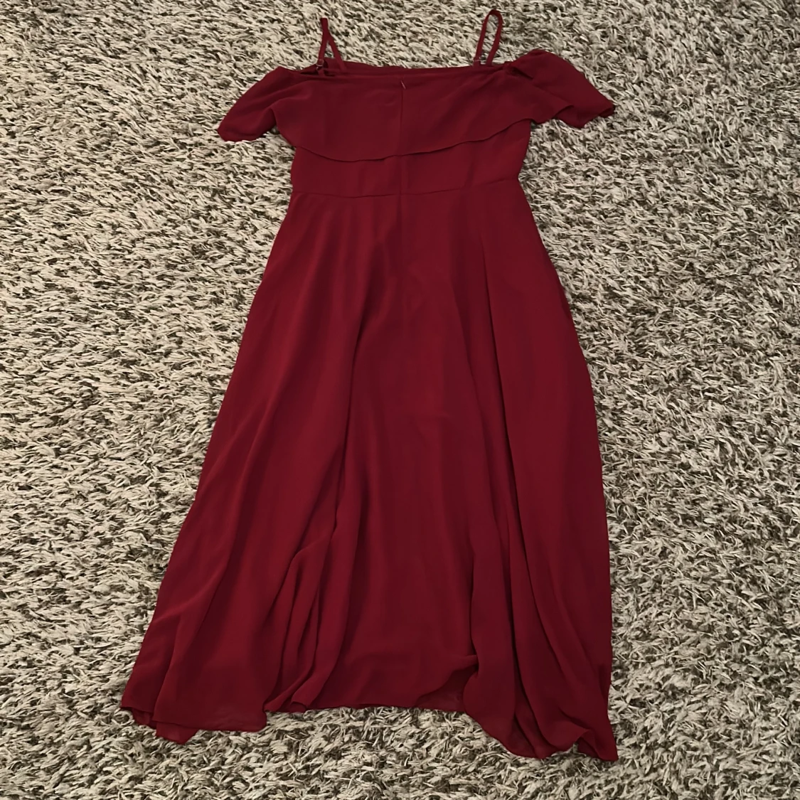 Röd långklänning - 1