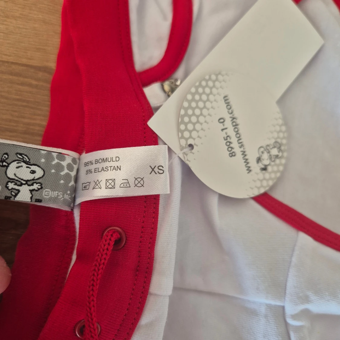 Snoopy hipster med röd kant XS - 2