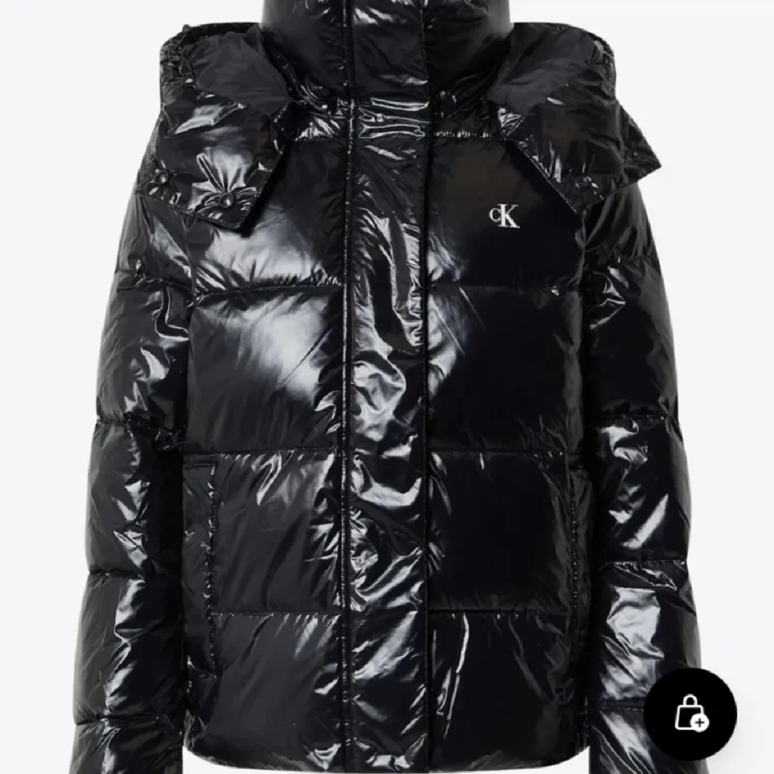 Svart pufferjacka från Calvin Klein