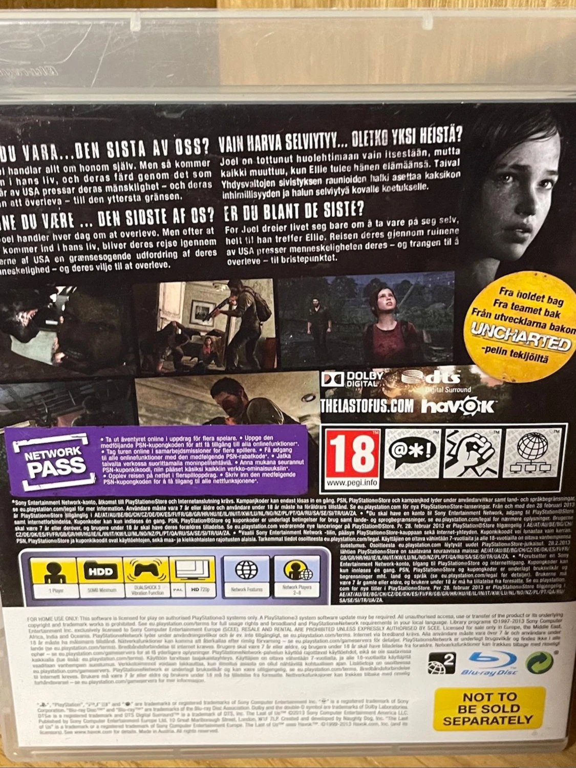 The Last of Us Playstation 3 Spel  - 1