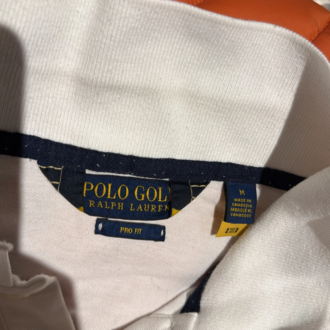 Vit långärmad Polo Golf Ralph Lauren pike - 1