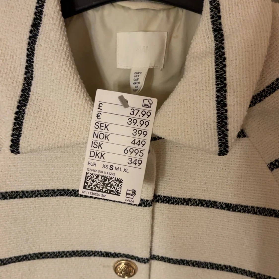 Randig overshirt från H&M - 2