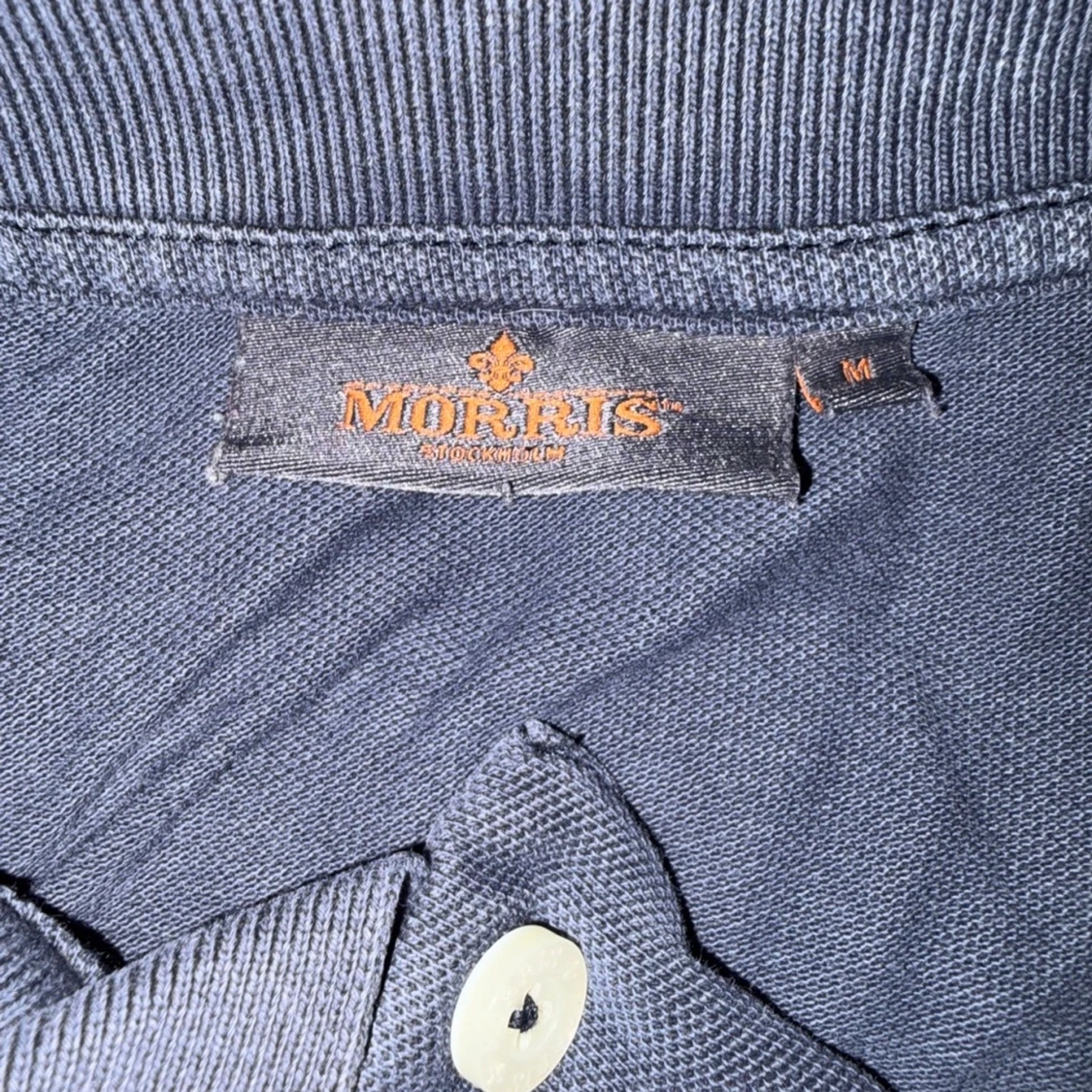 Mörkblå piké från Morris - 3