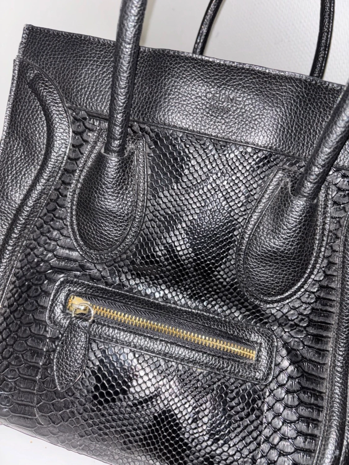 Svart handväska från Céline i skinn - 2