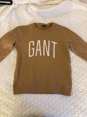 GANT tröja  - Brun collage tröja från märket gant. Använts fåtal gånger och i bra skick. Normal i storleken. Fin och stilren collage tröja. 🥰