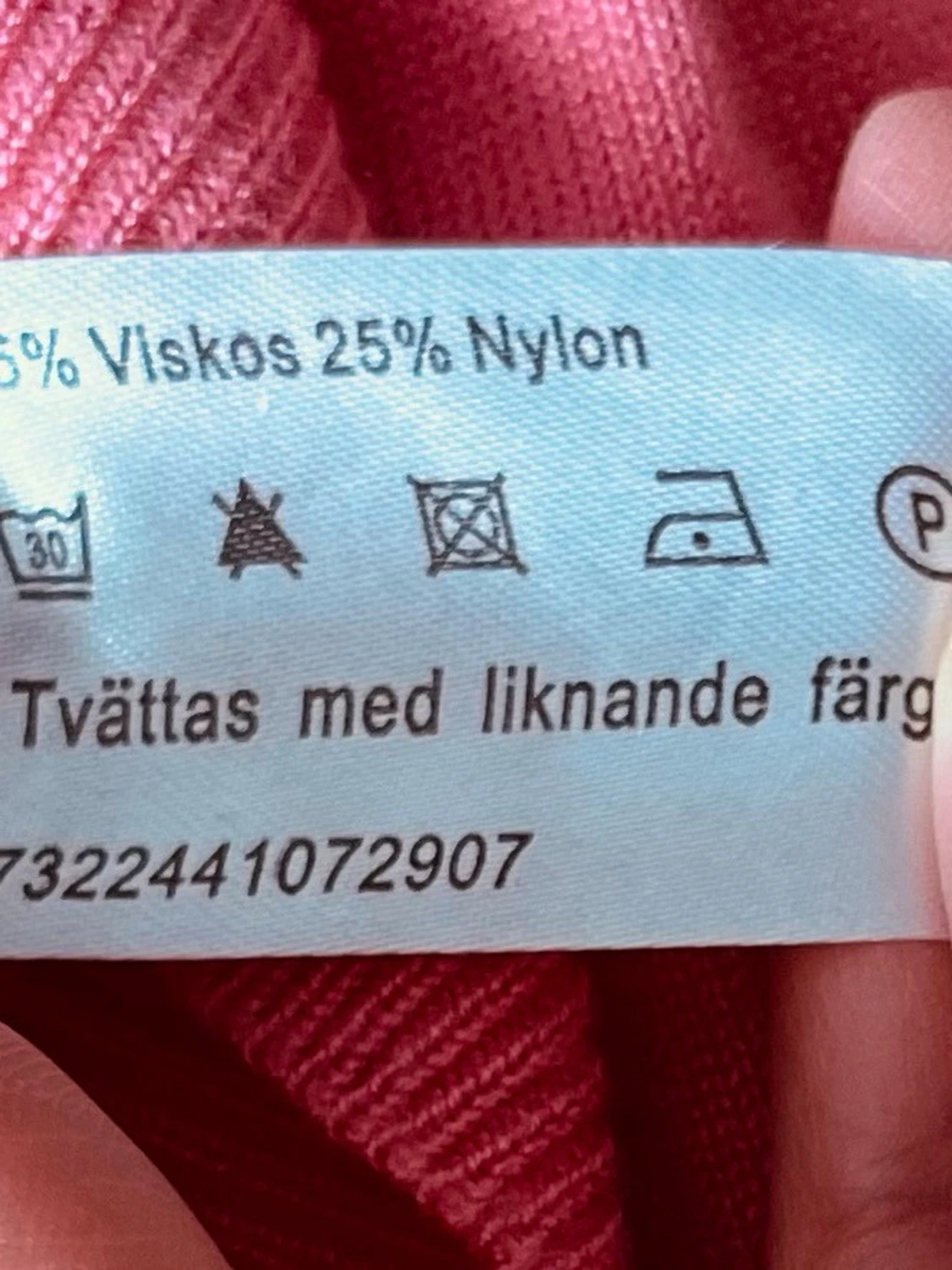 Rosa kofta från BASIC U, storlek S - 2