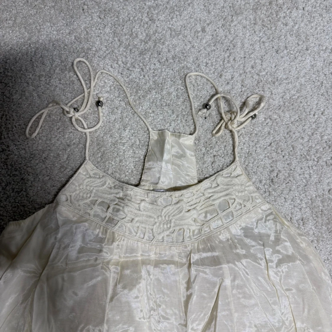 Vit somrig klänning från ONLY - 1