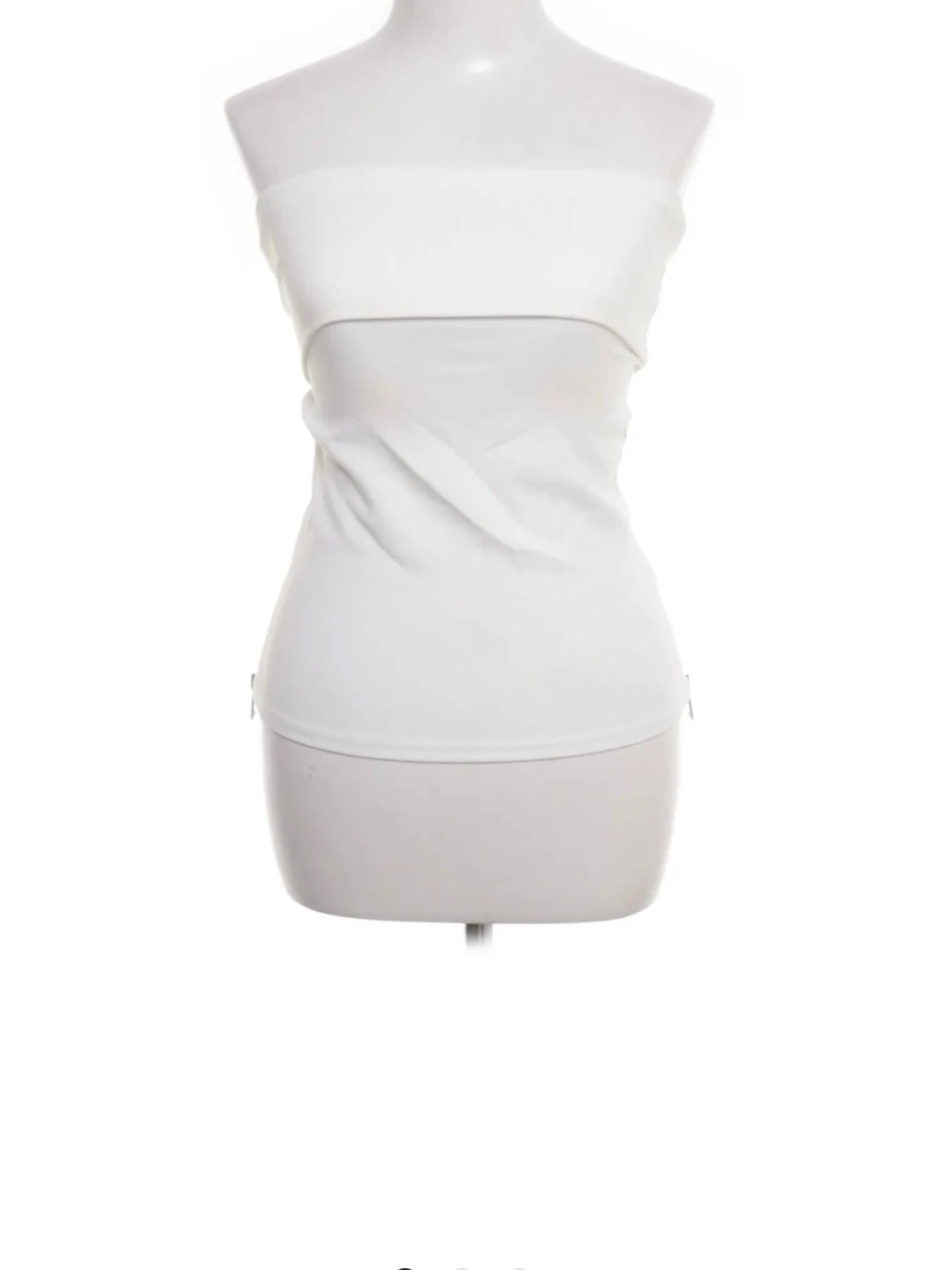Vit bandeau tubtopp Zara