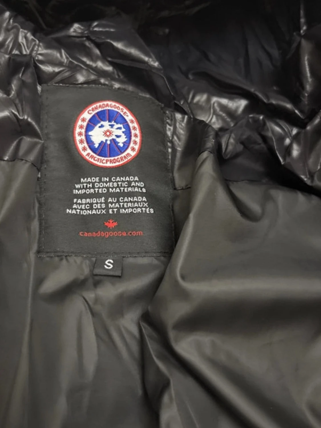 Svart dunjacka från Canada Goose S - 3