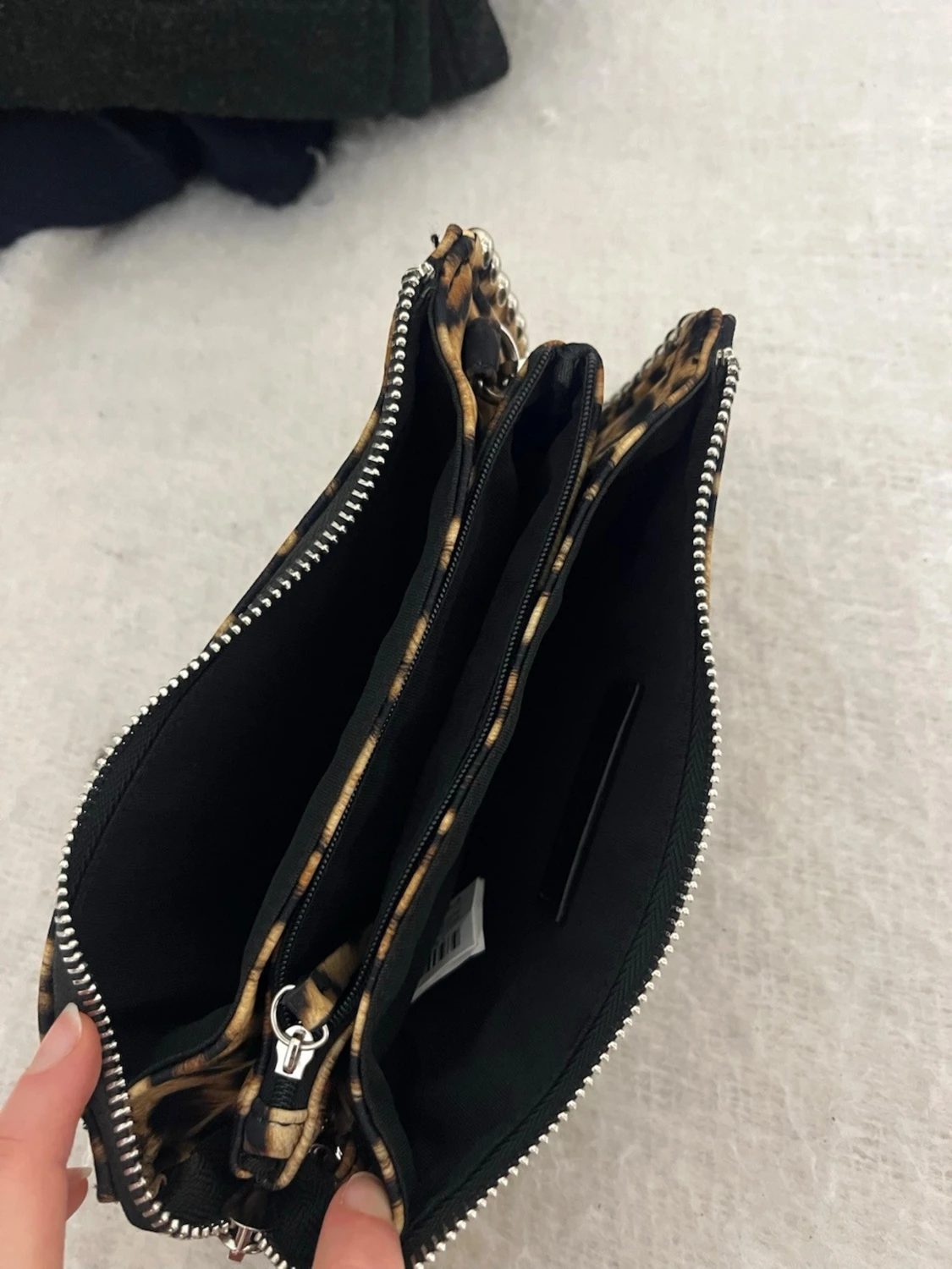 Leopardmönstrad handväska från Zara - 2