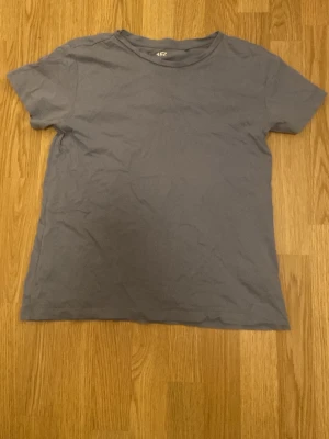 Blå basic t-shirt från AFT - En enkel blå t-shirt från AFT med rund hals och korta ärmar. Modellen är klassisk och passar dig som gillar en clean och avslappnad stil. Materialet är mjukt bomull som känns skönt mot huden. Perfekt att matcha med jeans eller shorts.