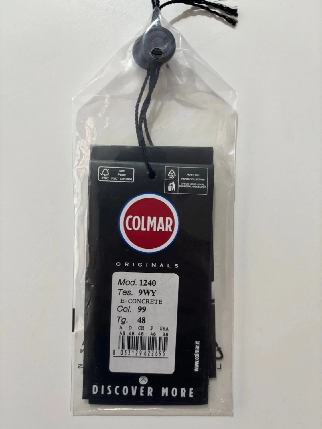 Svart pufferjacka från Colmar, strl S - 3