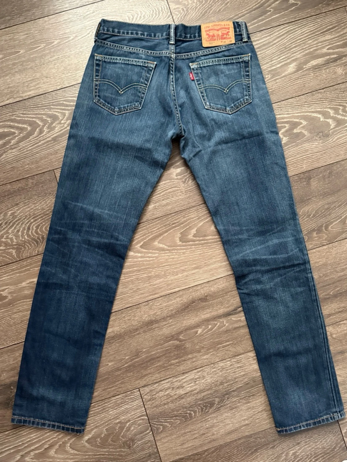 Levi's 511 blå jeans W30 L32 - 1