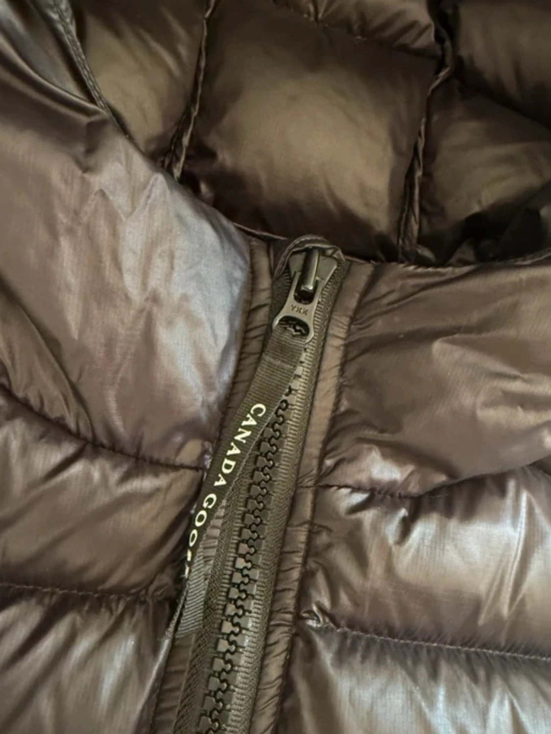 Svart dunjacka Canada Goose med huva - 3