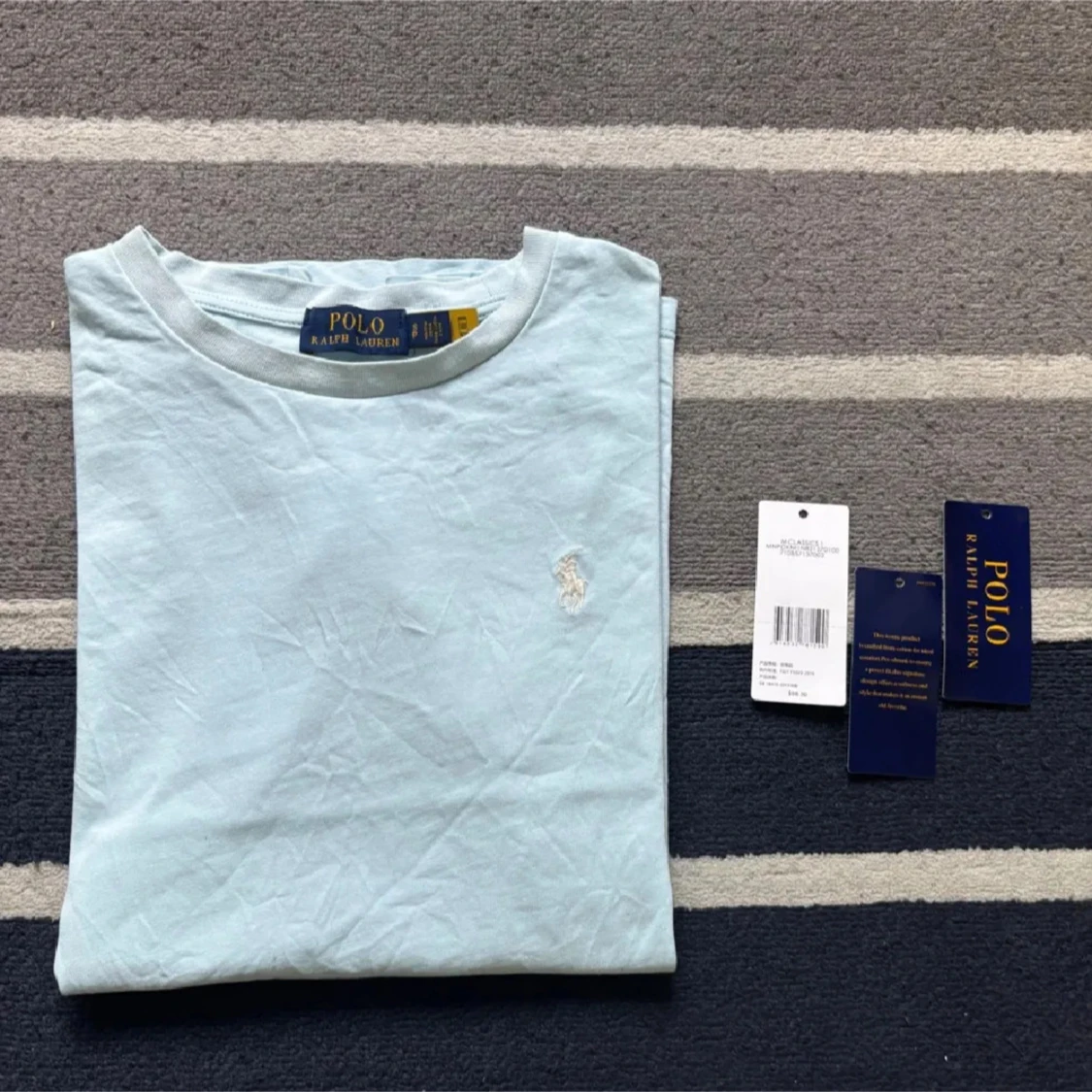 Ljusblå t-shirt från Polo Ralph Lauren