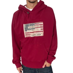 Denim supply Ralph Lauren hoodie  - As get hoodie i toppskick, otroligt fet och unik, stor efterfråga på dessa, priset kan diskuteras! 