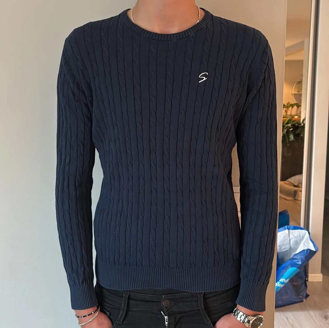 Marinblå The Original Skill Tröja