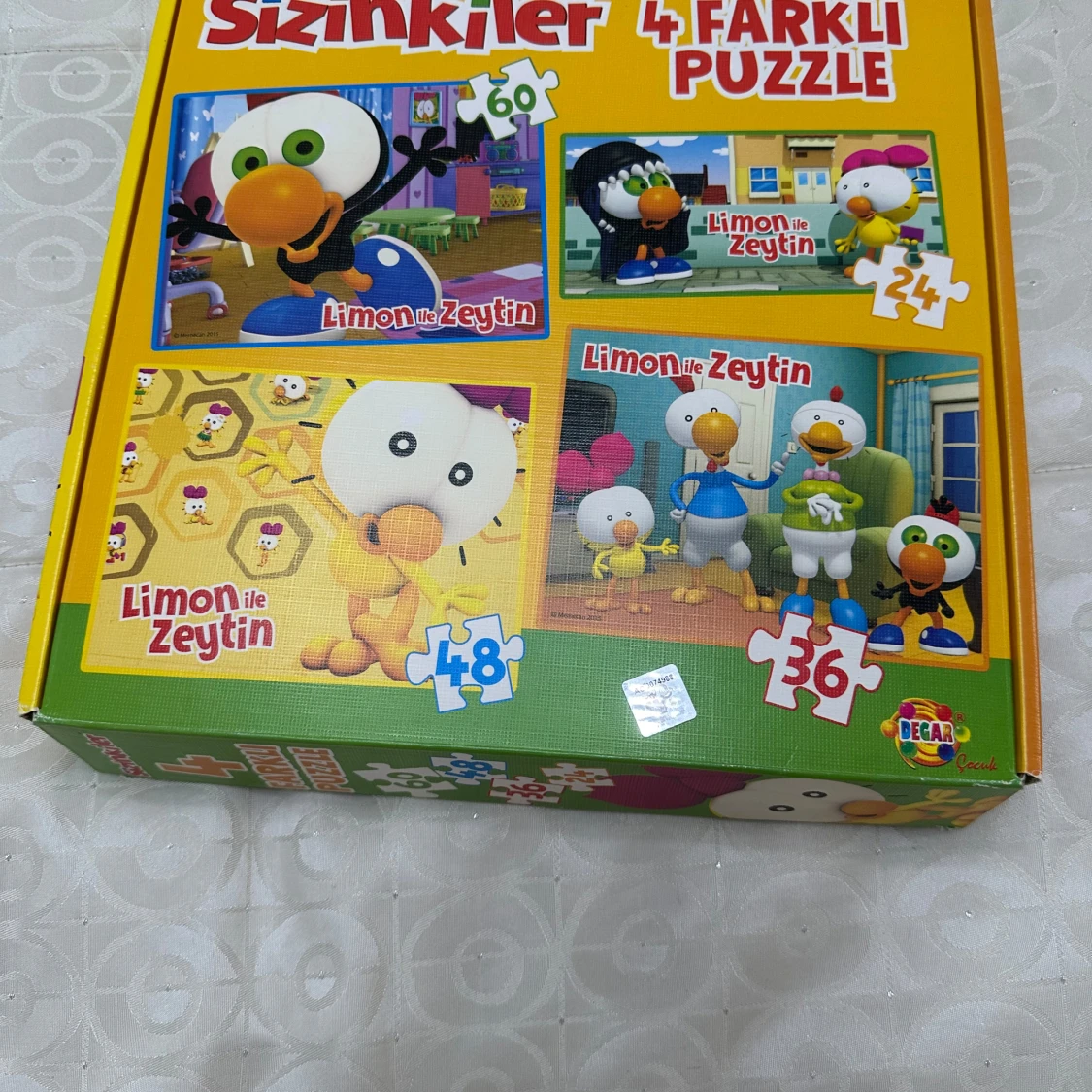 Limon ile Zeytin 4 Farklı Puzzle