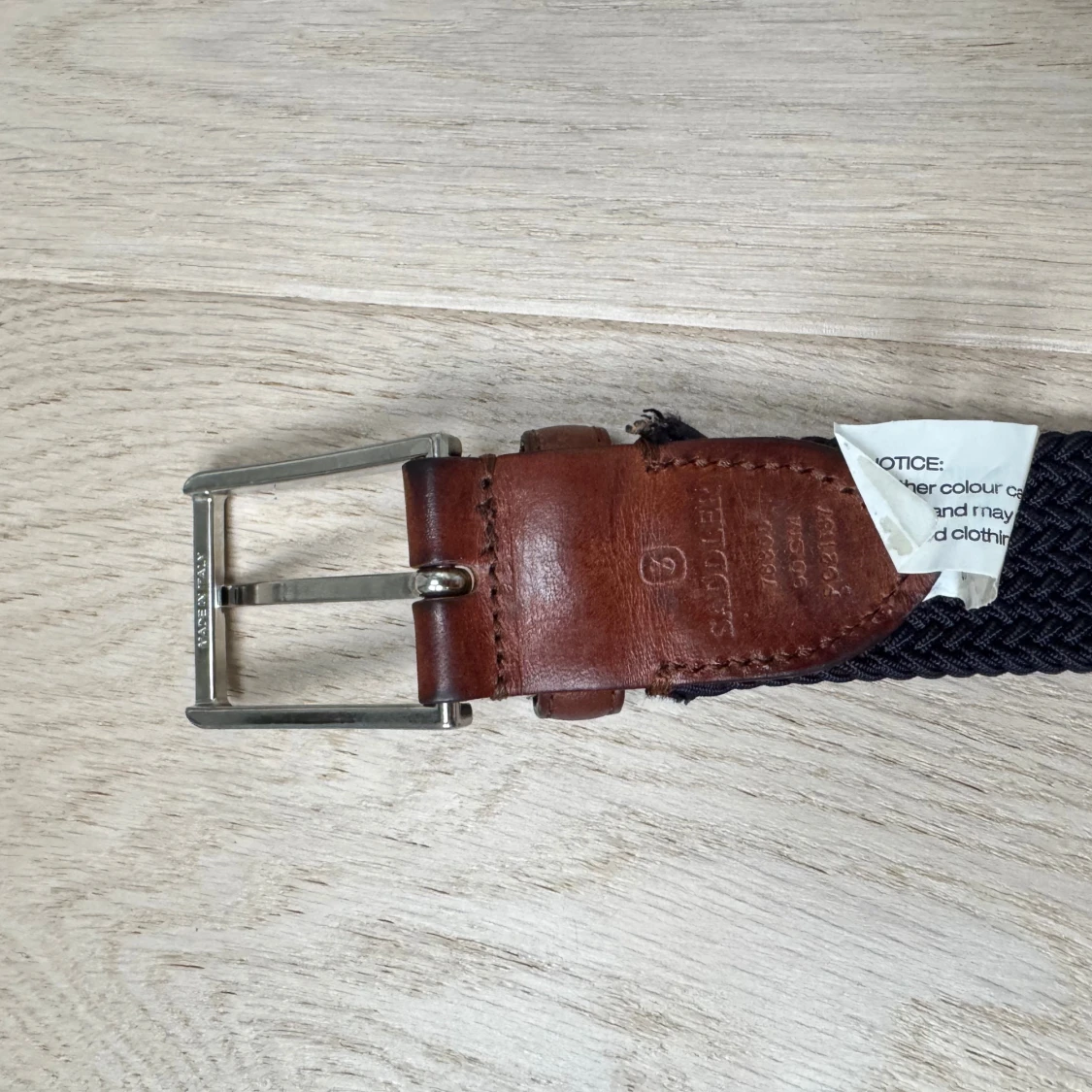 Flätat Bomullsbälte - 90 cm - 2