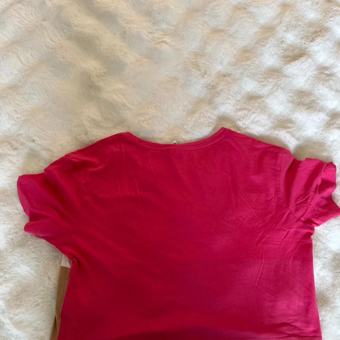  NYC magtröja i rosa och beige - 3