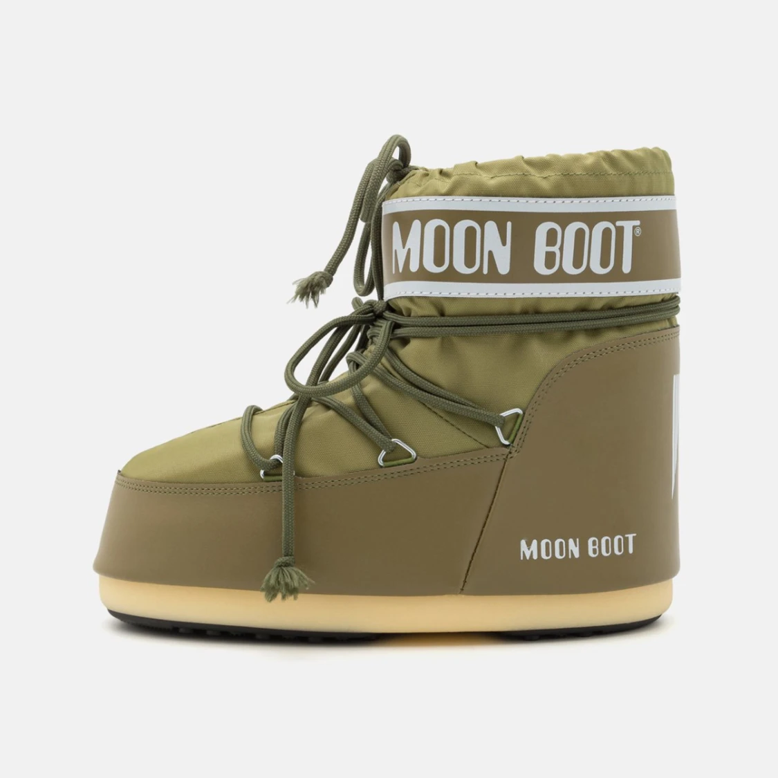 Olivgröna Moon Boots