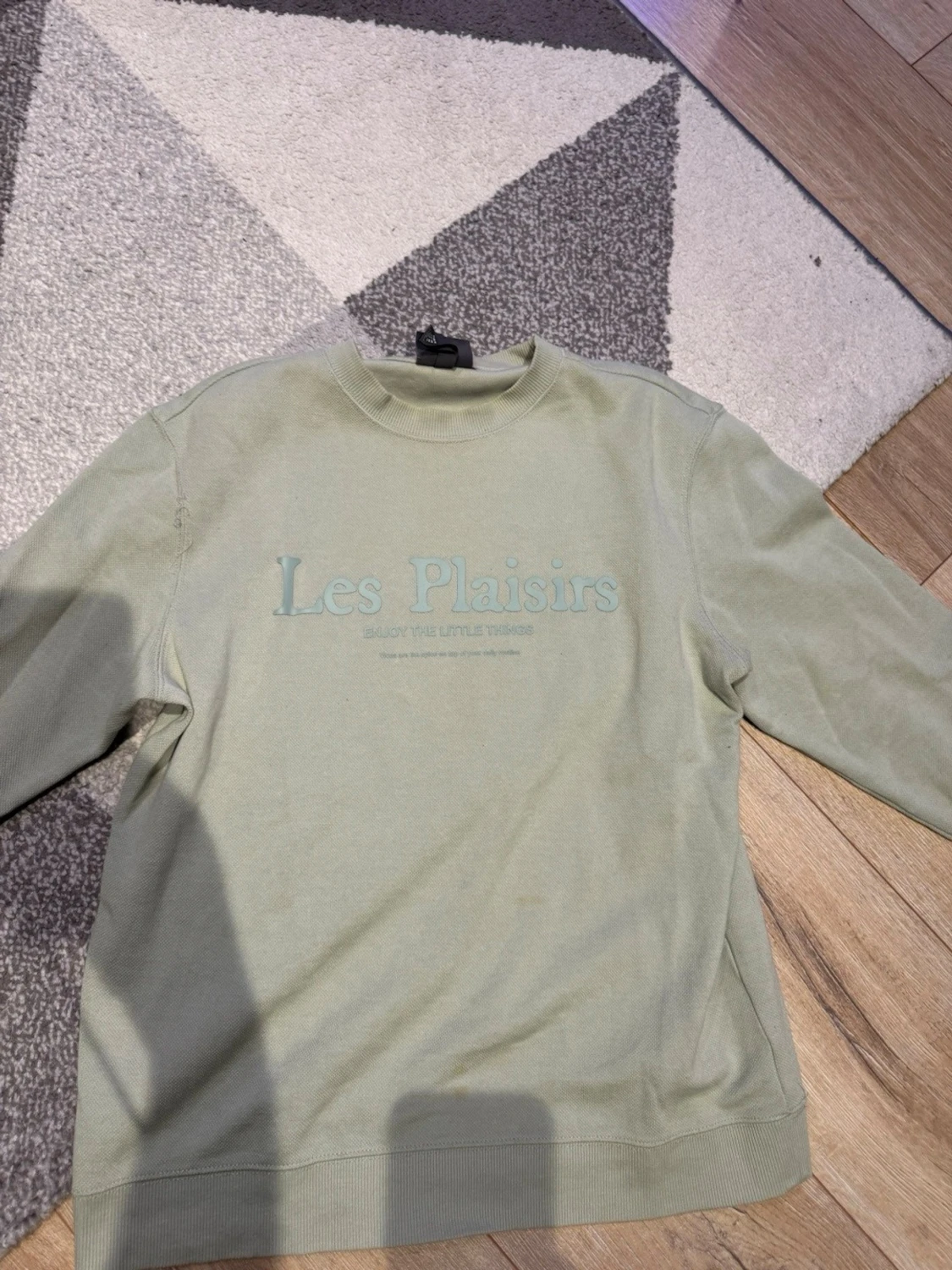 Grön sweatshirt Les Plaisirs M