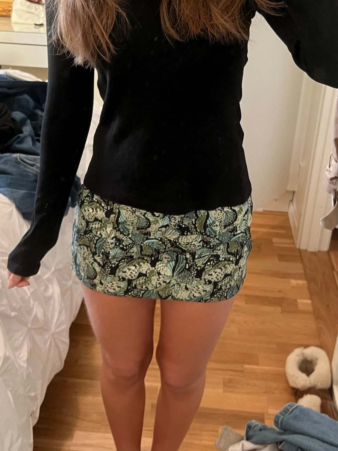  kortkjol i grönt och svart - 1