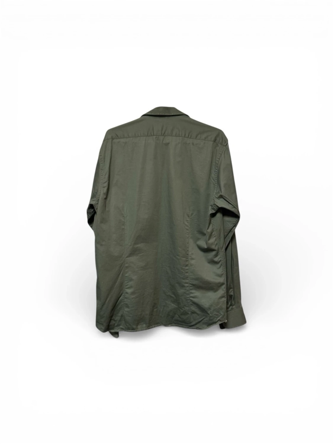 Grön skjorta med dragkedja John Henric - 2