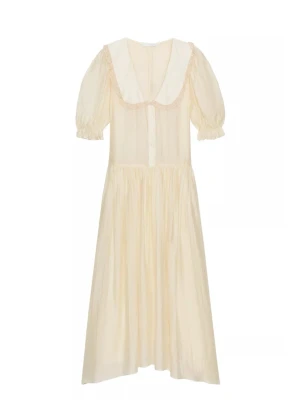 Söker efter medellång zara klänning med krage  - Söker efter denna klänning i storlek s-L