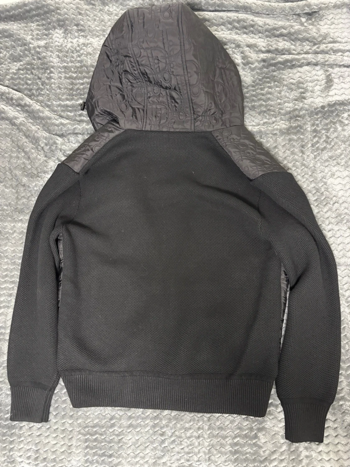 Svart hoodiejacka/cardigan från Dior - 1