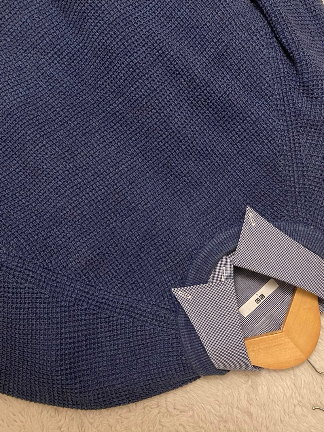 Mörkblå stickad tröja från GAP - 2