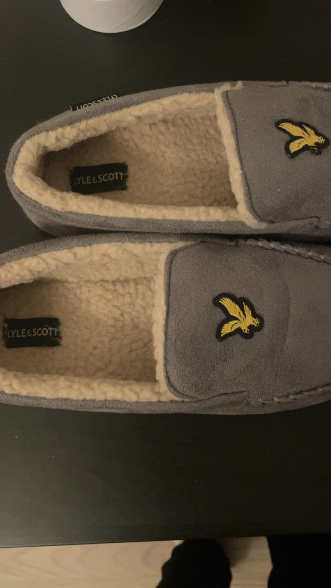 Grå loafers Lyle & Scott - 1