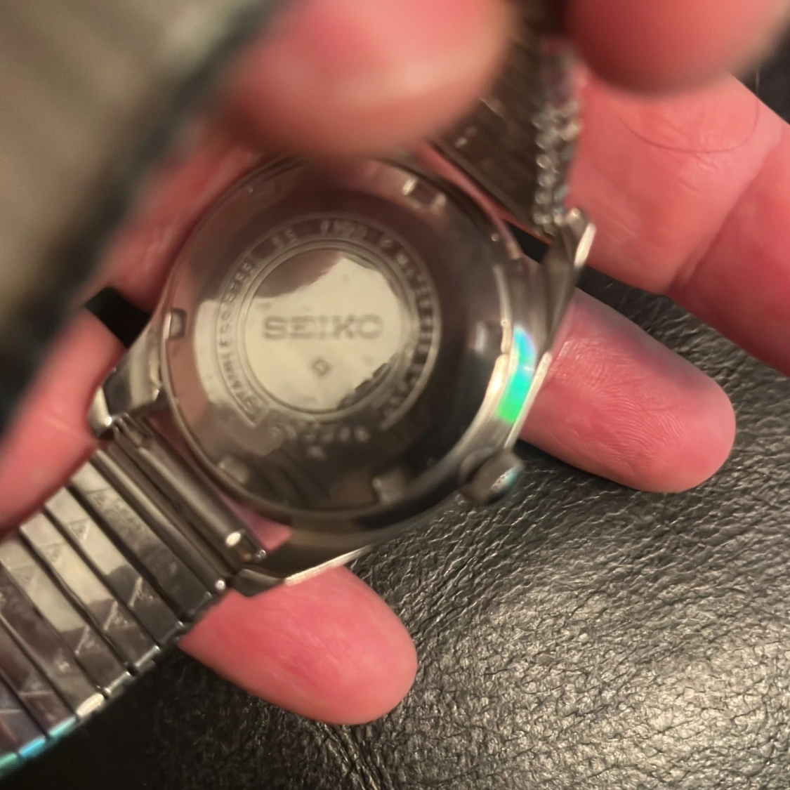 Vintage Klassisk silverfärgad Seiko klocka - 1