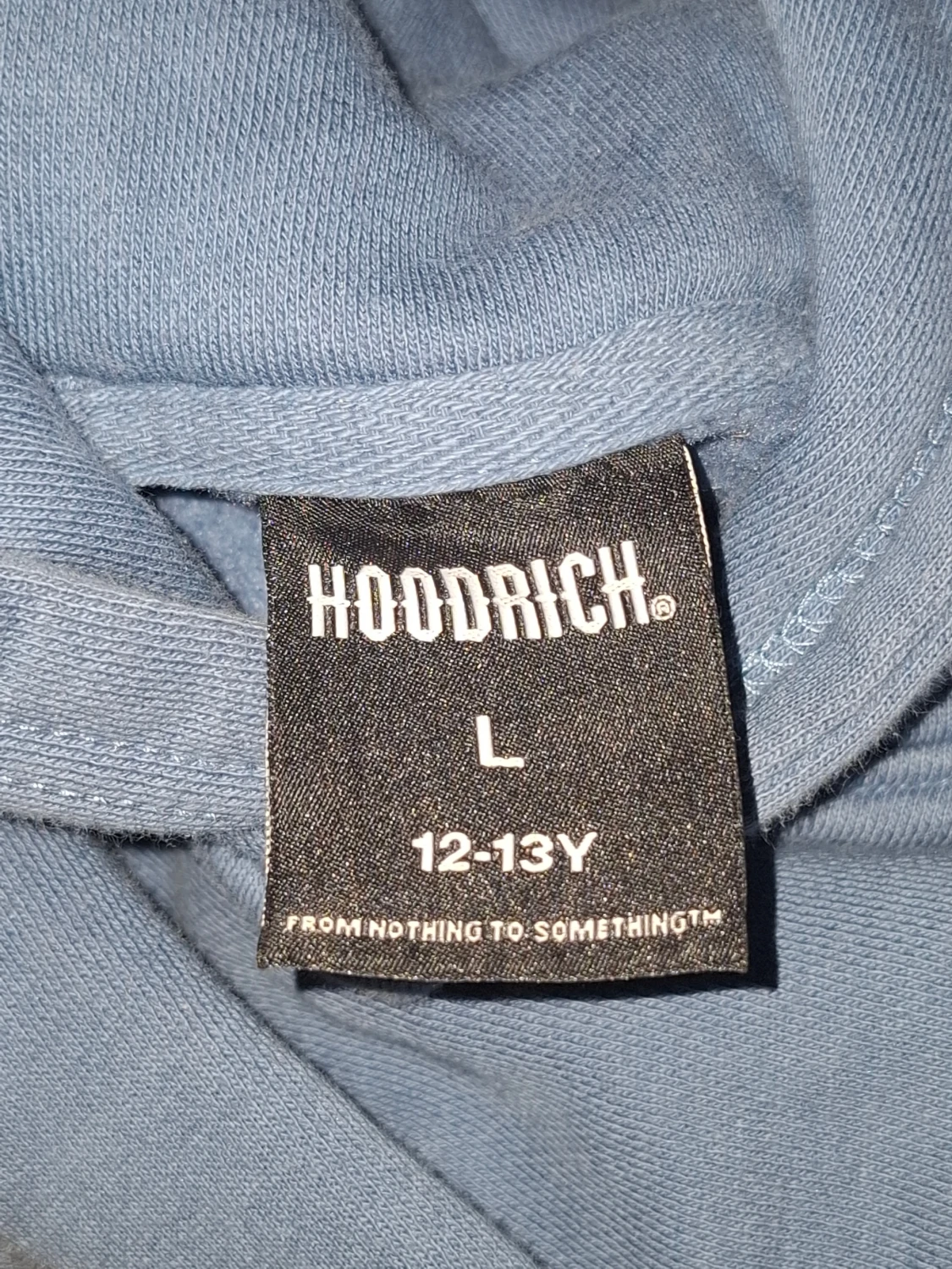 Blå hoodie från Hoodrich med huva - 2