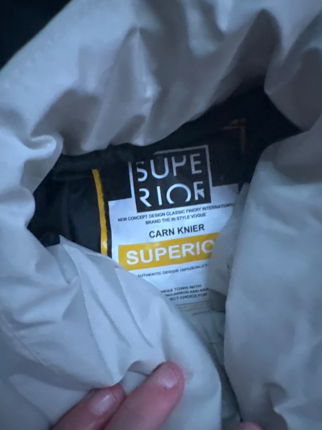 Vit pufferjacka från Trapstar  - 6