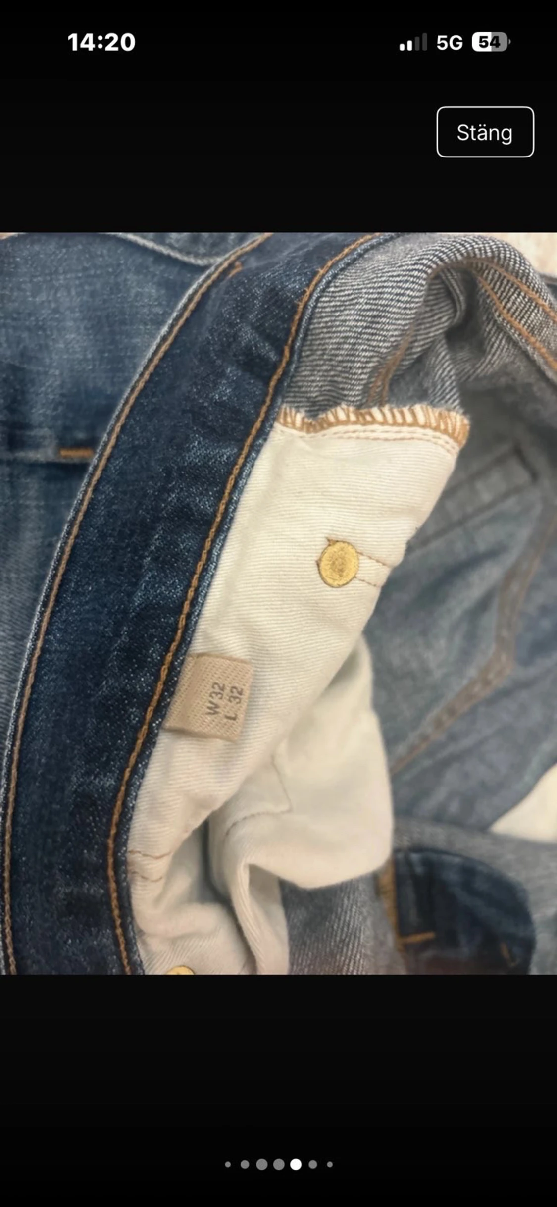 Blå jeans från Burberry  - 4