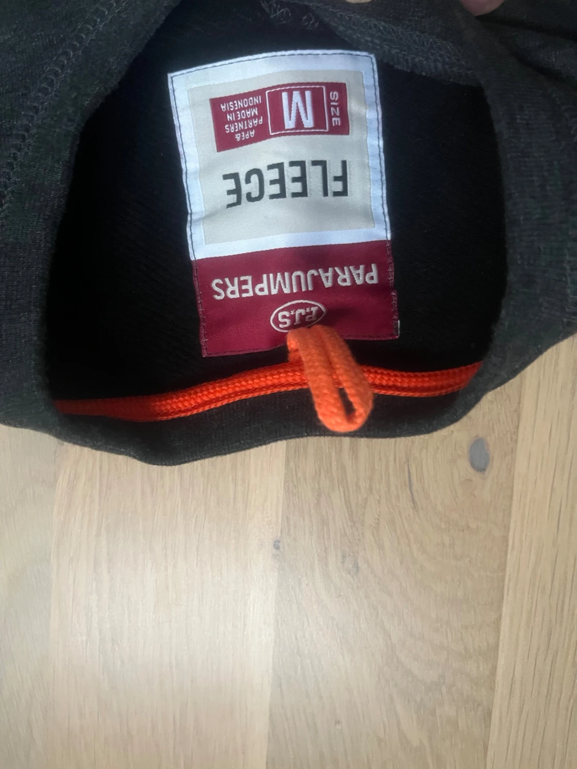 Svart fleece tröja Parajumpers M - 1