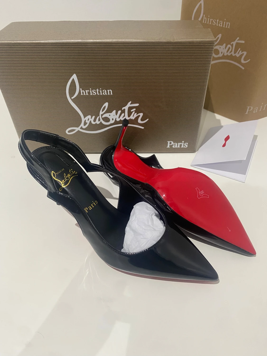 Christian Louboutin svarta pumps - 4