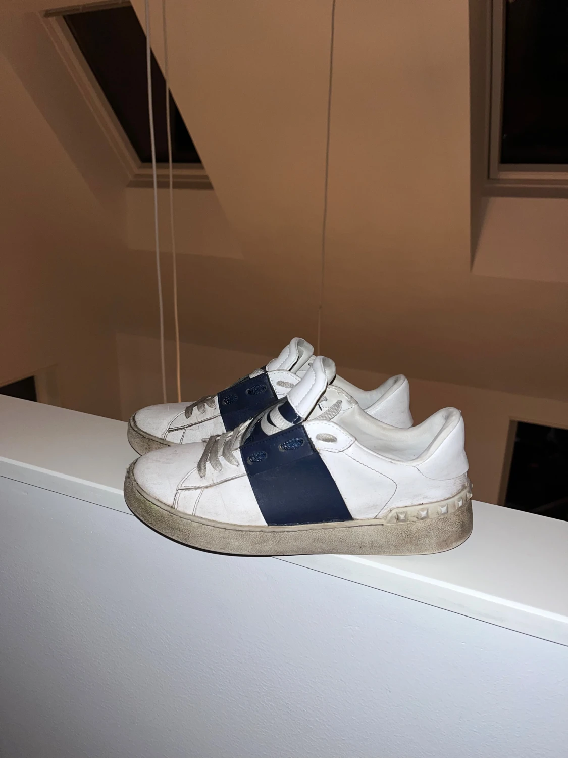 Valentino Garavani Open sneakers vit/blå - 2