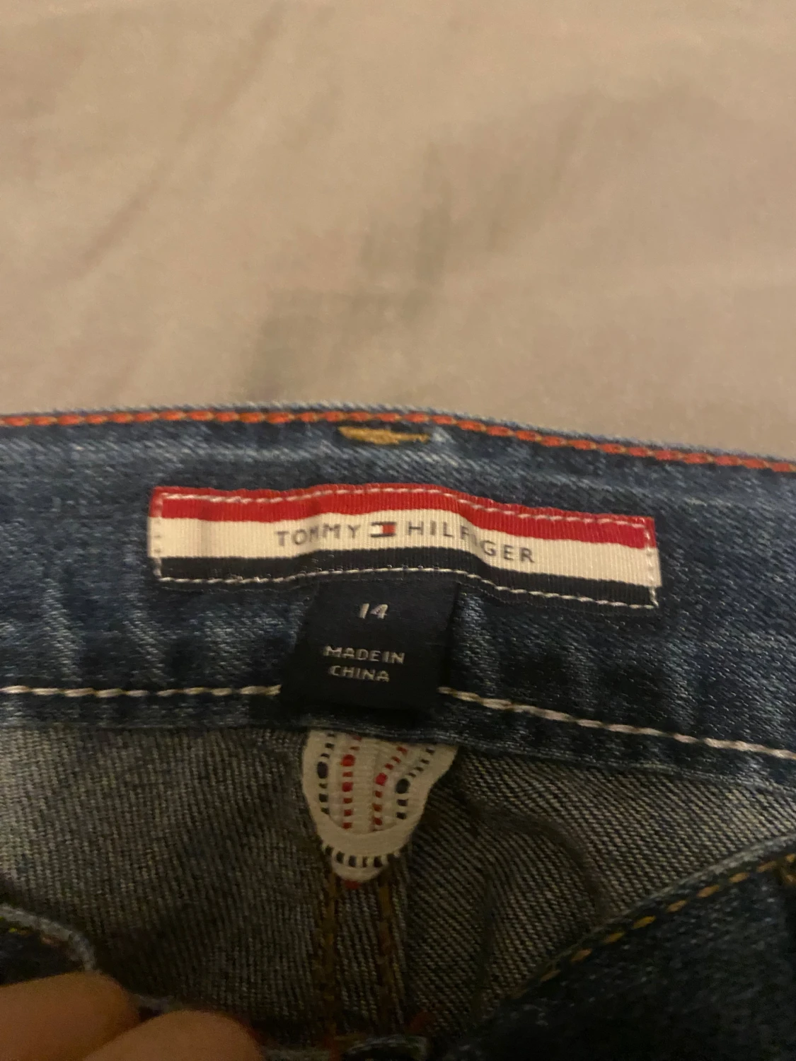 Tommy Hilfiger jeans, blå och mörkblå - 1