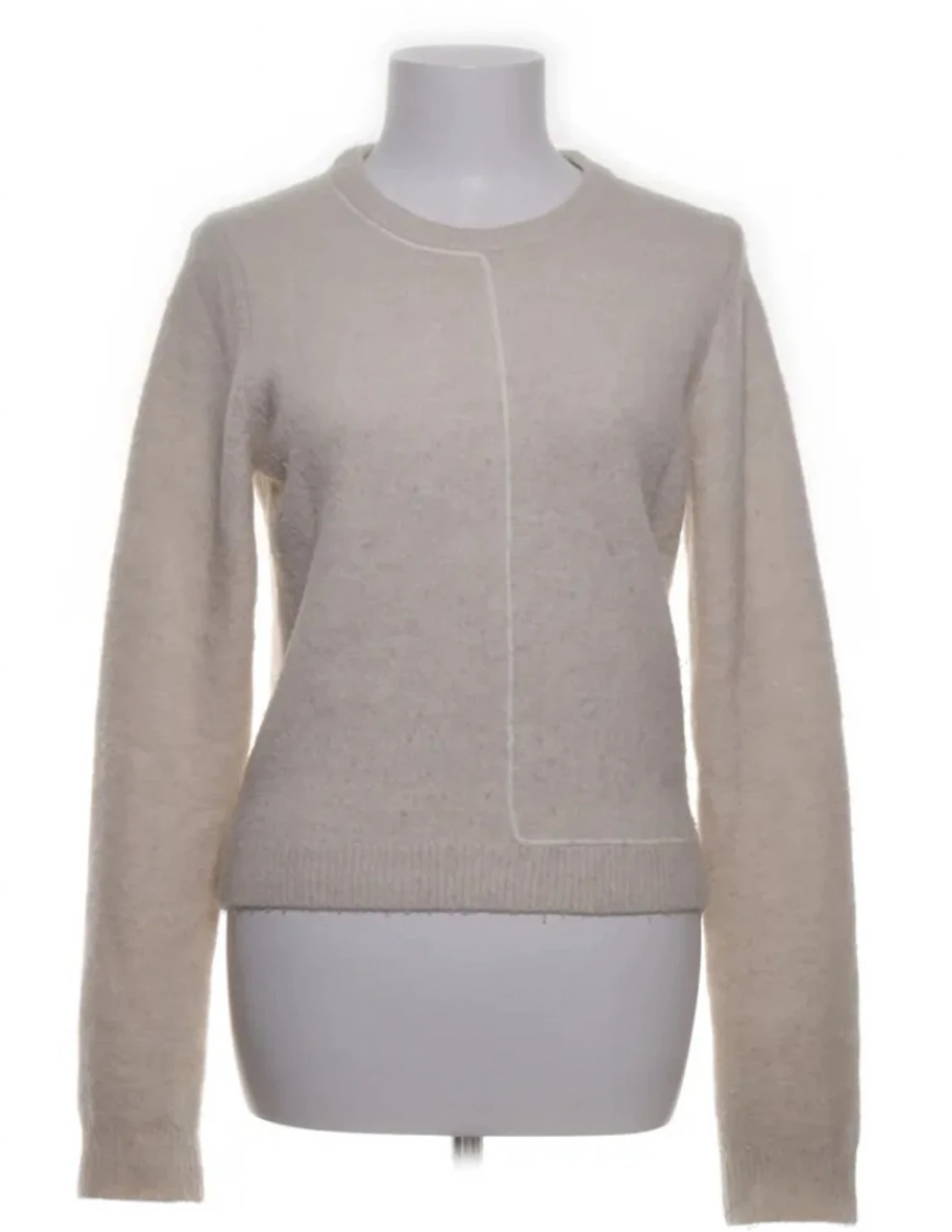 Beige stickad tröja från Zara - 1