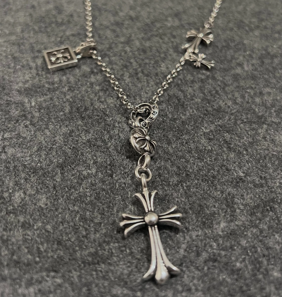 Cross & Tags Rebel Necklace - 1