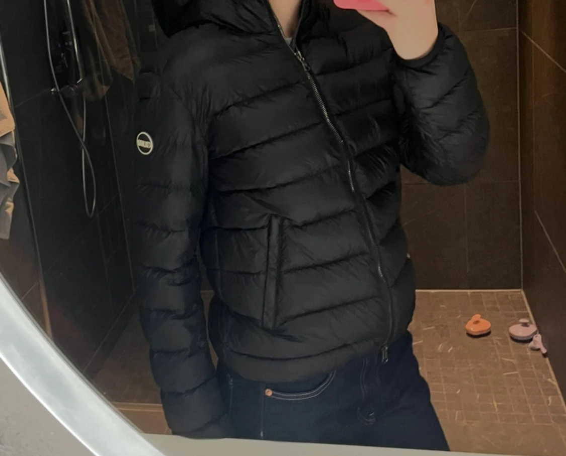 Svart dunjacka från Colmar  - 2