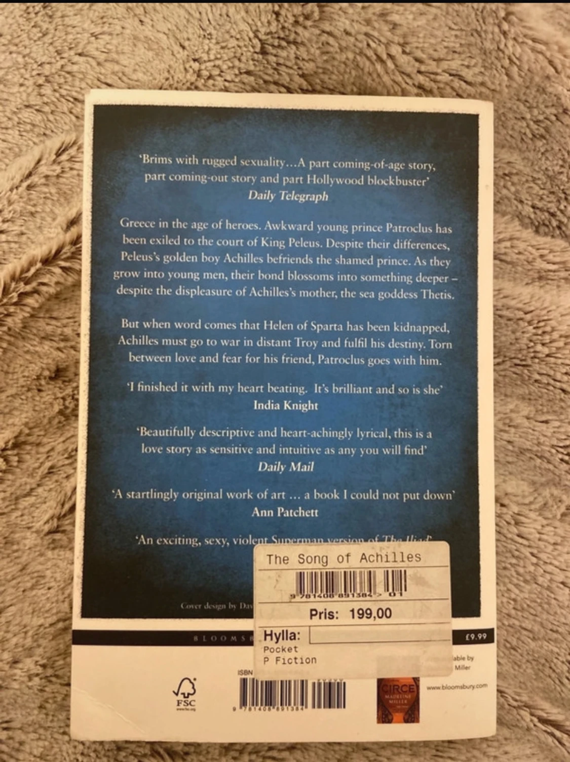 The song of achilles  - 1