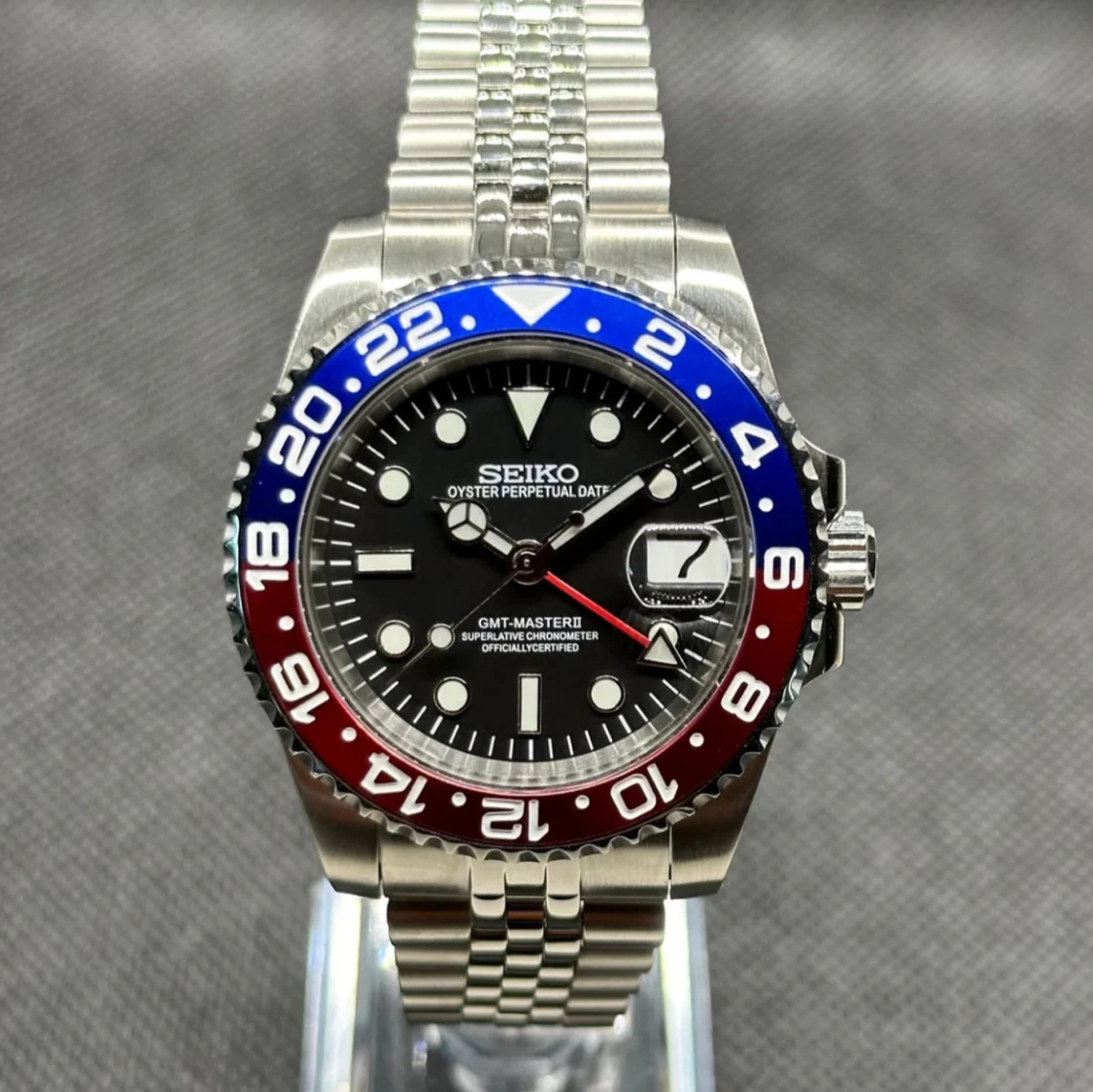 Seikmod GMT-Master II Pepsi klocka - 1