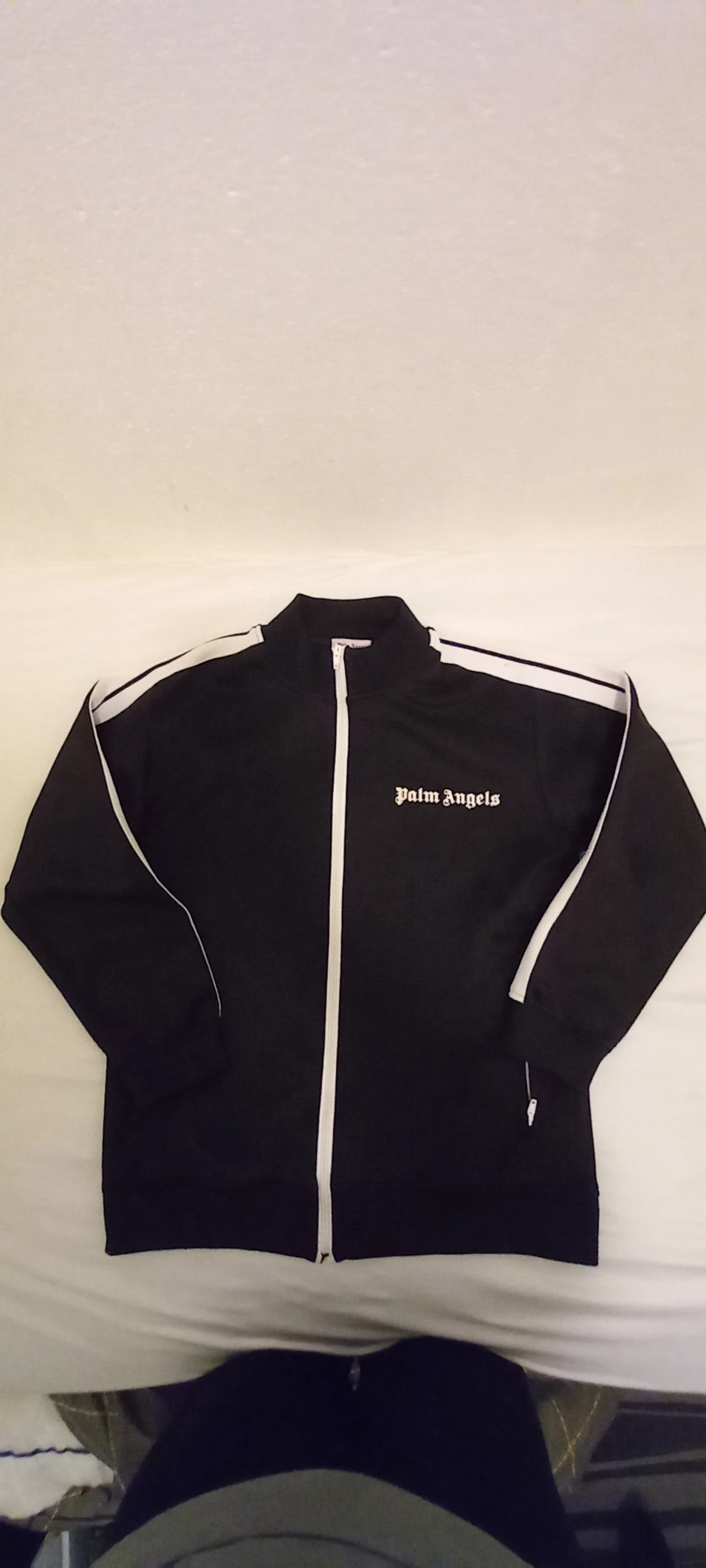 Svart track jacket från Palm Angels