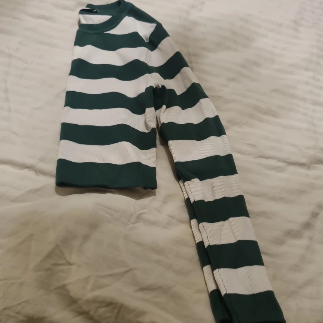 Randig croppad topp från Zara - 2