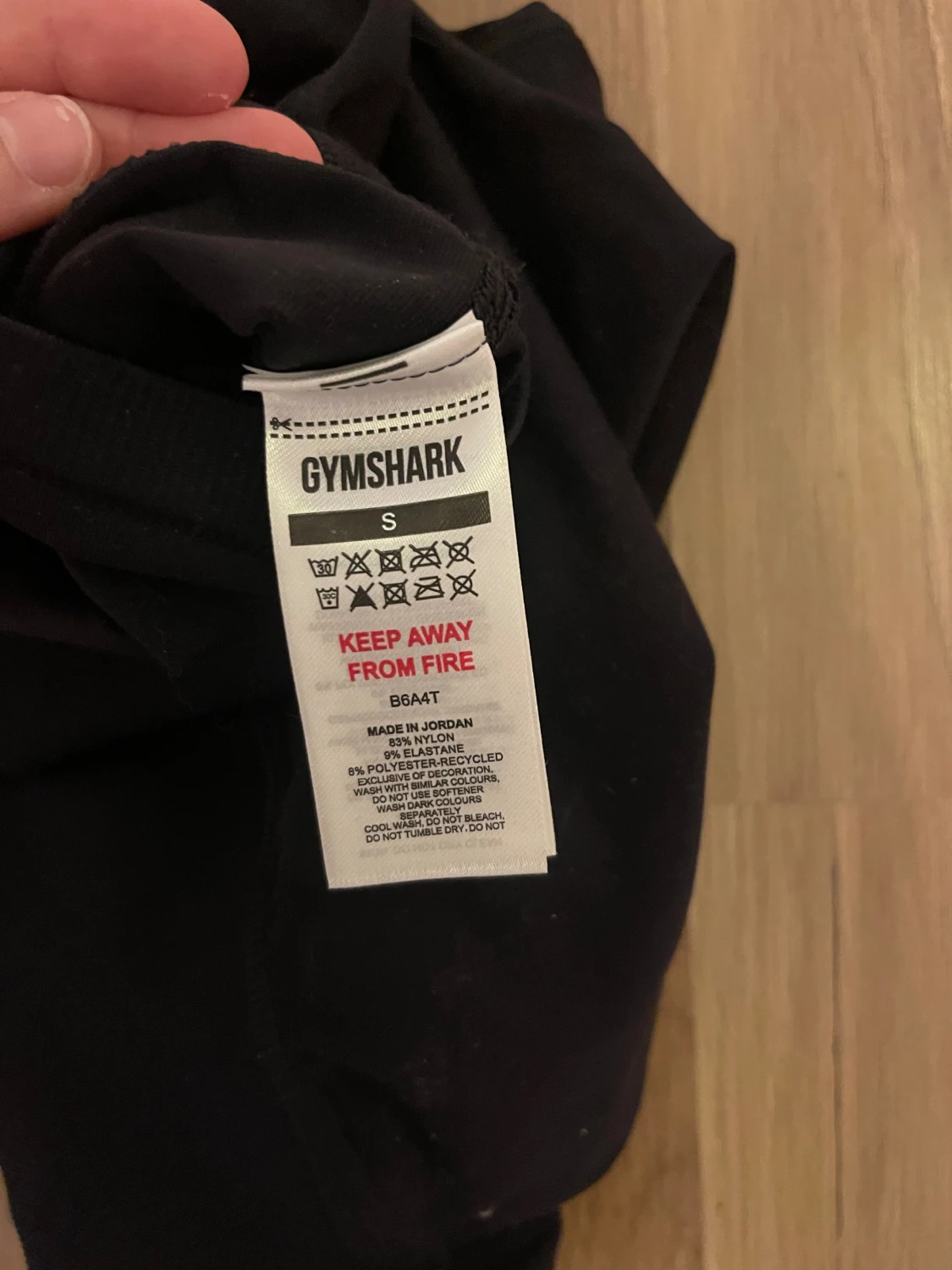 Svarta leggings från Gymshark S - 2