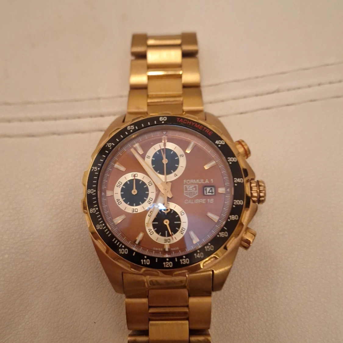 TAG Heuer Formula 1 guldarmbandsklocka